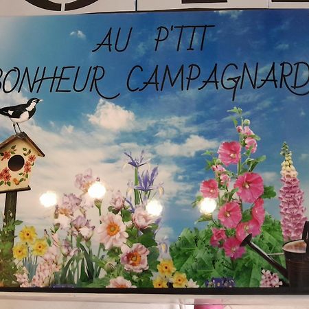 Chambres D Hotes Au P'Tit Bonheur Campagnard Jarnosse Exterior foto