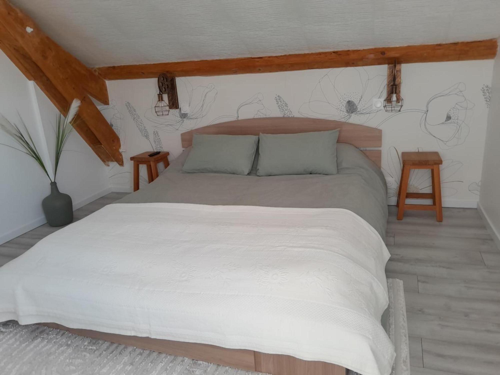 Chambres D Hotes Au P'Tit Bonheur Campagnard Jarnosse Exterior foto